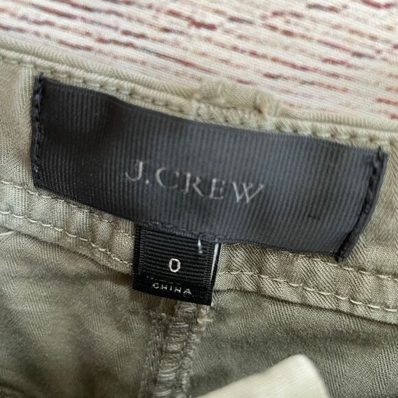 J CREW CARGO SHORTS IN OLIVE GREEN‎ - Picture 4 of 4